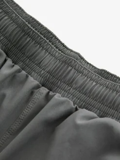 New Next 7 Inch Active Gym Sports Shorts Slate Grey