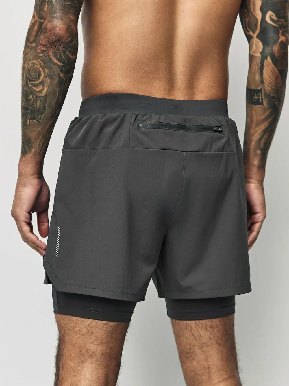 Hot Next Active 2-In-1 Shorts Slate Grey