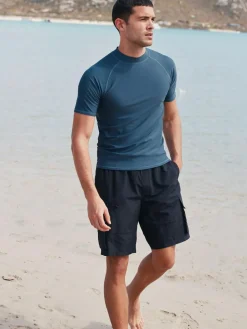 Next Active Short Sleeve Rash Vest^ Swimwear