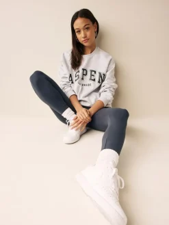 New Next Slate Grey Full Length Leggings