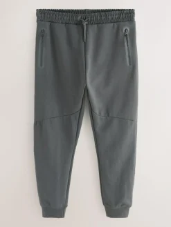 Clearance Next Interlock Soft Touch Cuffed Joggers Slate Grey