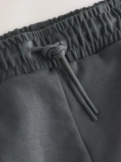 Clearance Next Interlock Soft Touch Cuffed Joggers Slate Grey