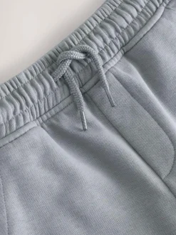 Next Slate Grey Regular Fit Basic Shorts (3-16yrs)^BOY Shorts