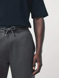 Online Next Slim Fit Slim Fit Brushback Heavyweight Joggers Slate Grey