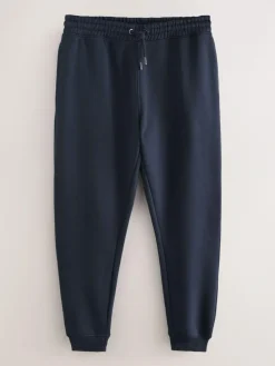 Outlet Next Slim Fit Brushback Heavyweight 2 Pack Joggers Slate Grey/Navy Blue