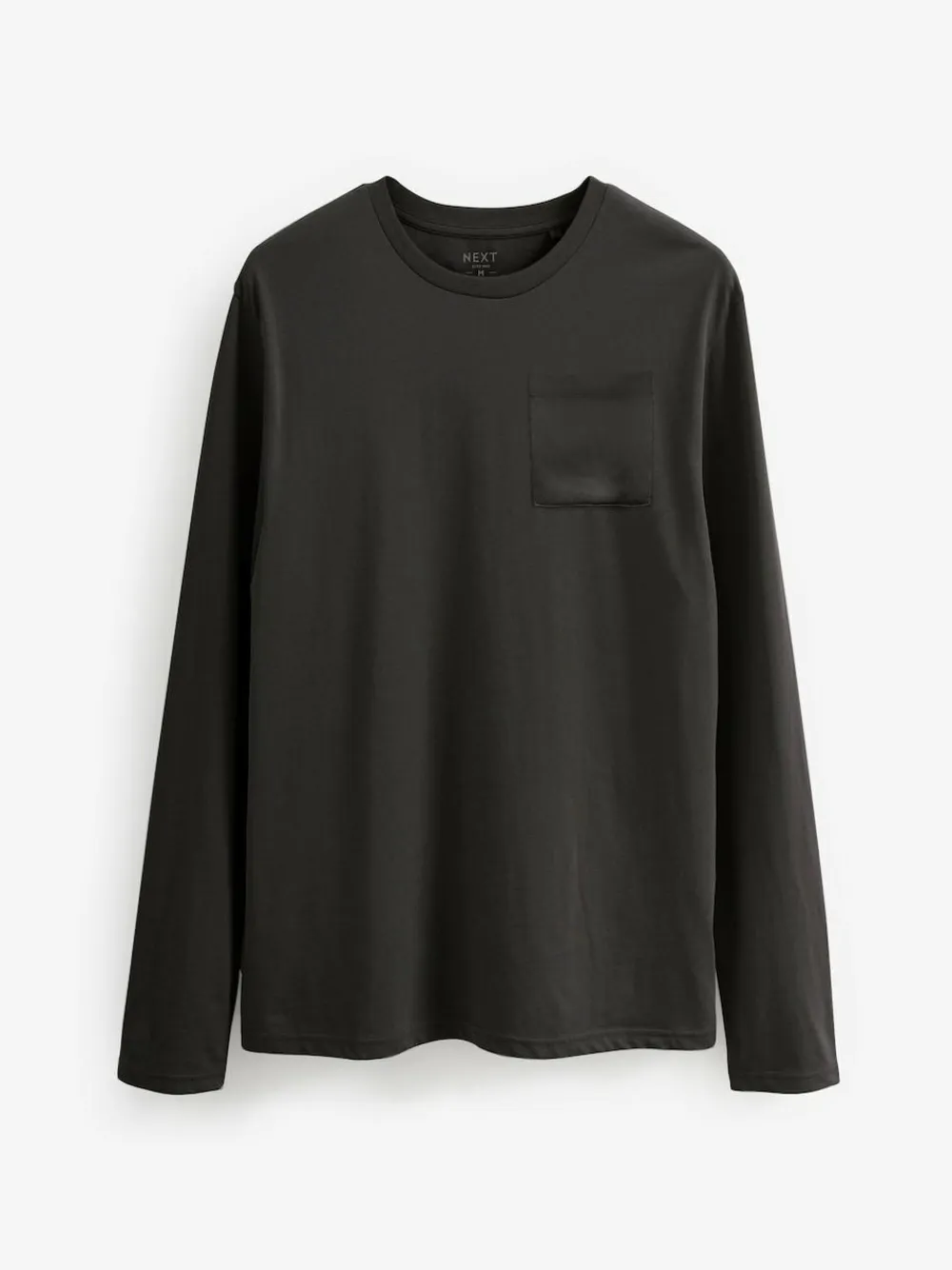 New Next Long Sleeve Jersey Pyjamas Set Slate Grey/Navy