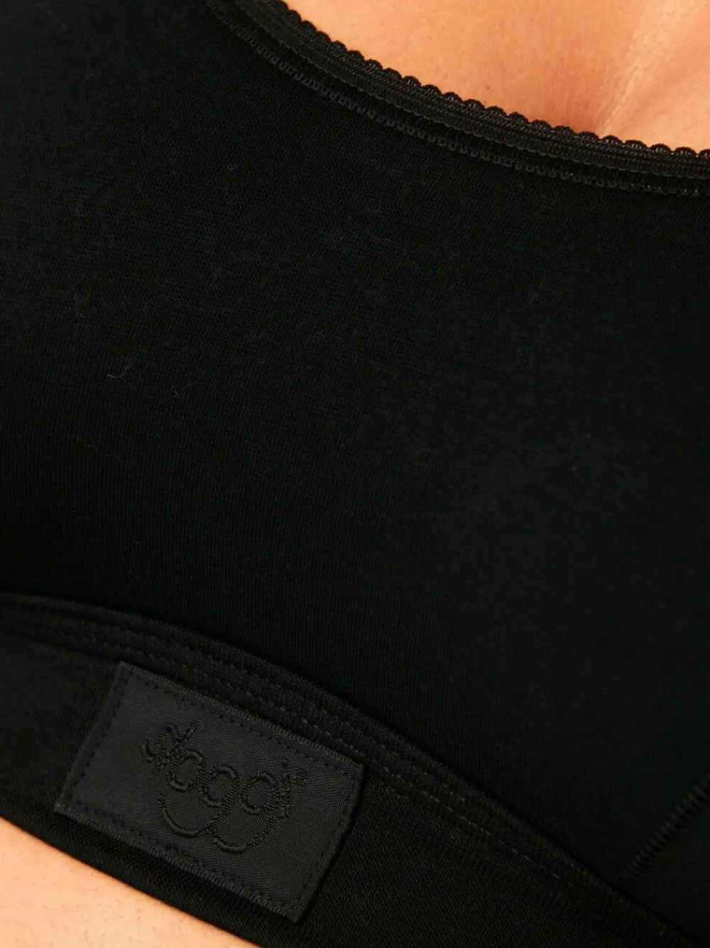 Clearance Sloggi Double Comfort Top Non Wired Bra Black