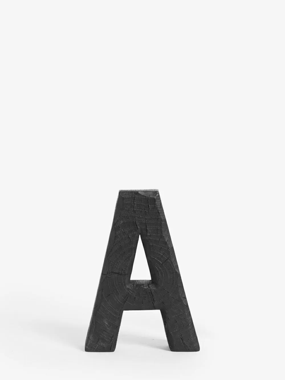 Next Small Black Bronx Wood Effect Alphabet Ornament^ Ornaments
