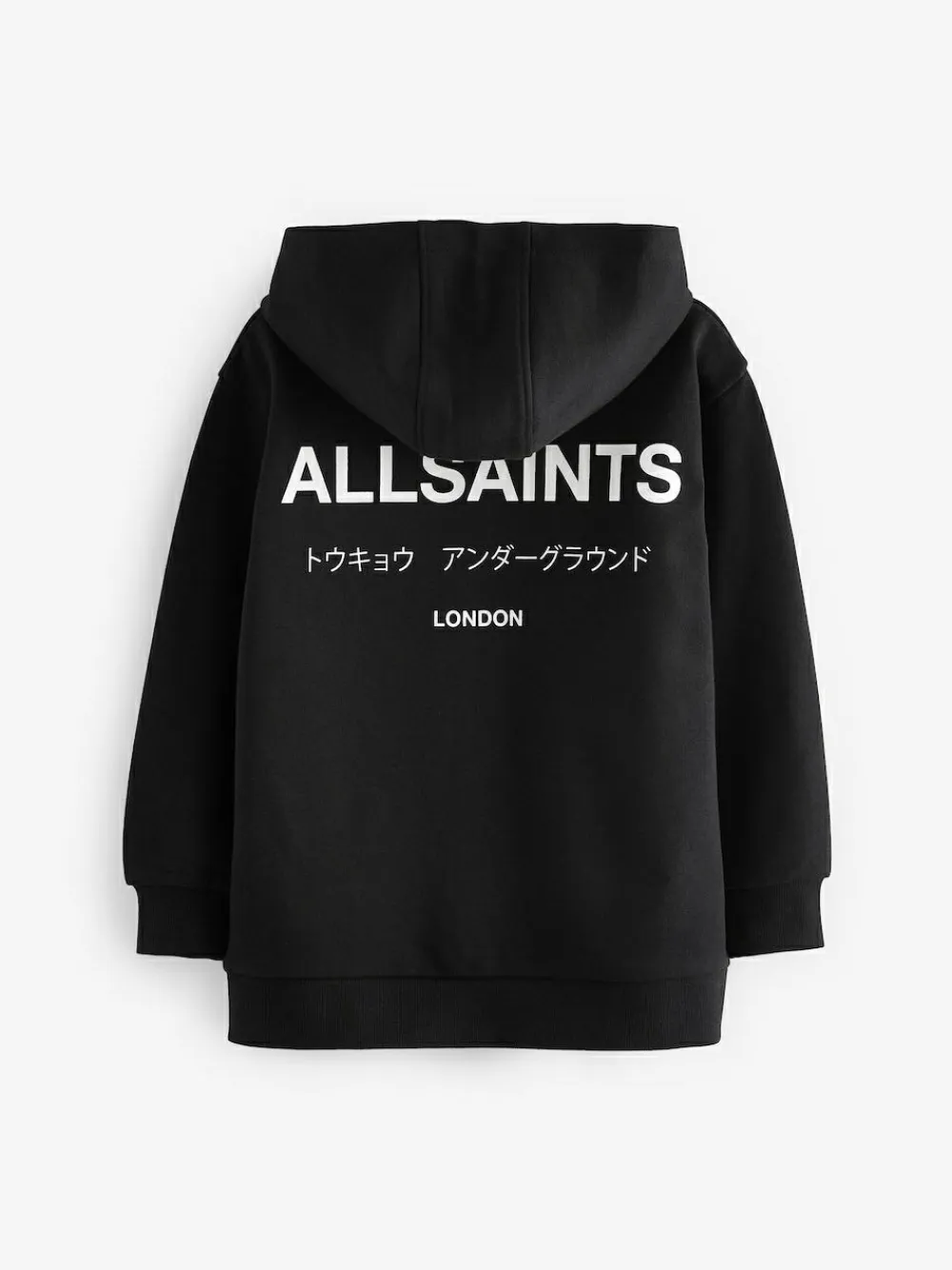 smALLSAINTS Black Oversized Underground Pullover Hoodie^BOY Sweatshirts & Hoodies