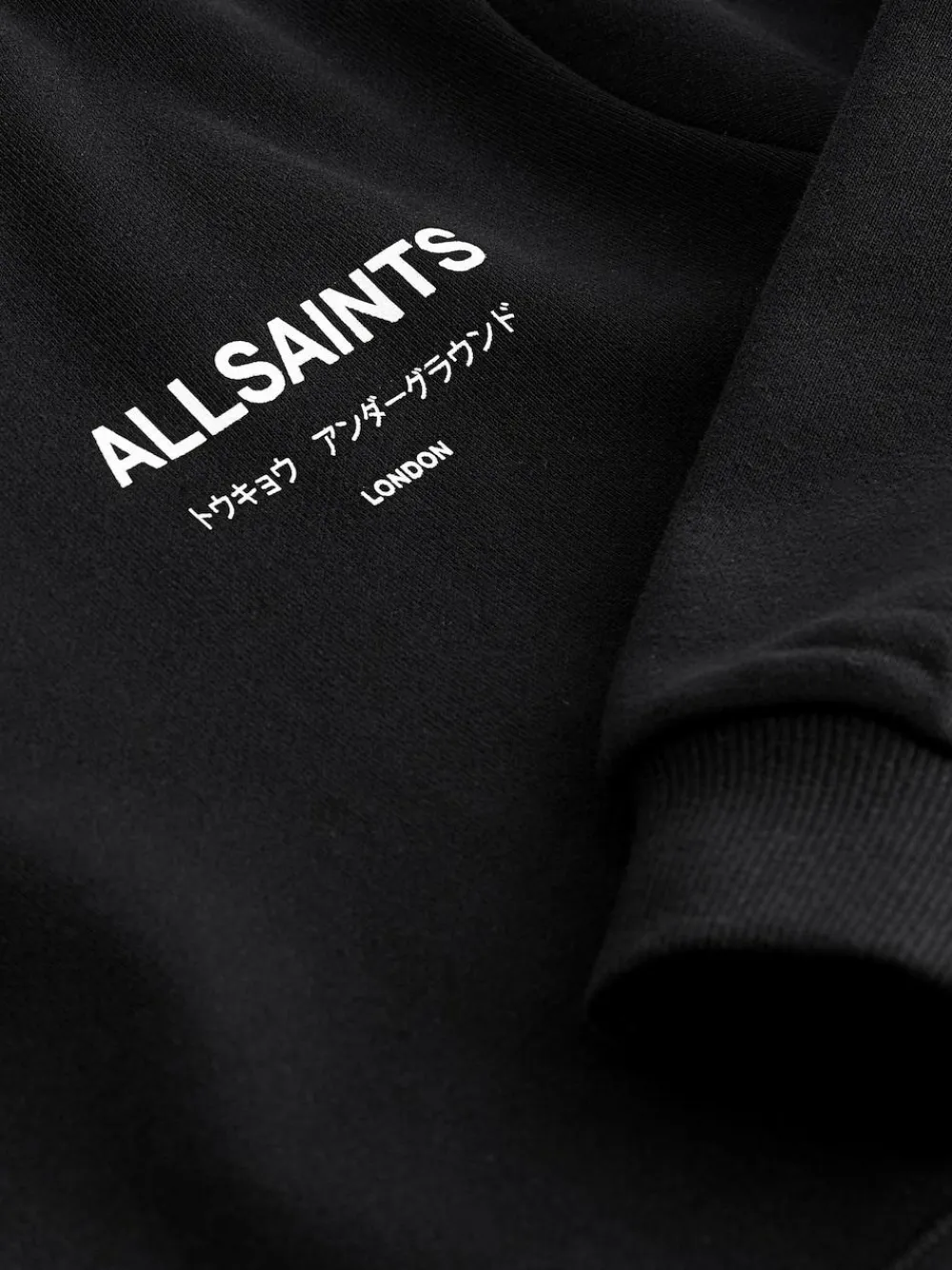 smALLSAINTS Black Oversized Underground Pullover Hoodie^BOY Sweatshirts & Hoodies