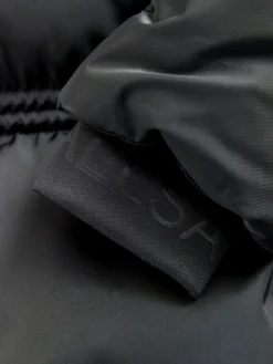 smALLSAINTS Black Ruched Longline Padded Coat^ Jackets & Coats|Snowsuits & Coats