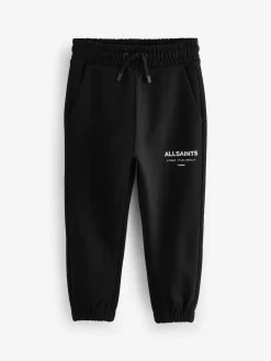 Best smALLSAINTS Underground Straight Cuffed 100% Cotton Joggers Black