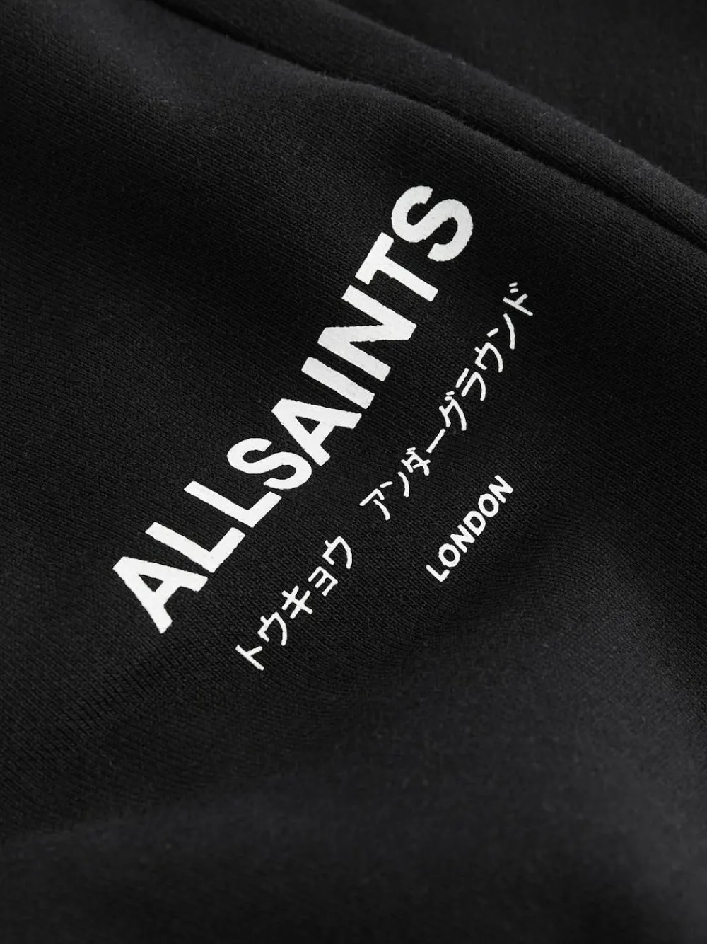 Best smALLSAINTS Underground Straight Cuffed 100% Cotton Joggers Black