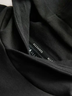 smALLSAINTS Black/Gold Biggy Oversized Pullover Hoodie^ Sweatshirts & Hoodies