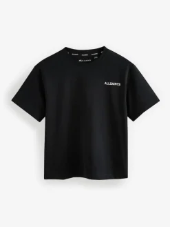 Sale smALLSAINTS Boys Logo Crew Relaxed T-Shirts 3 Pack Black/White