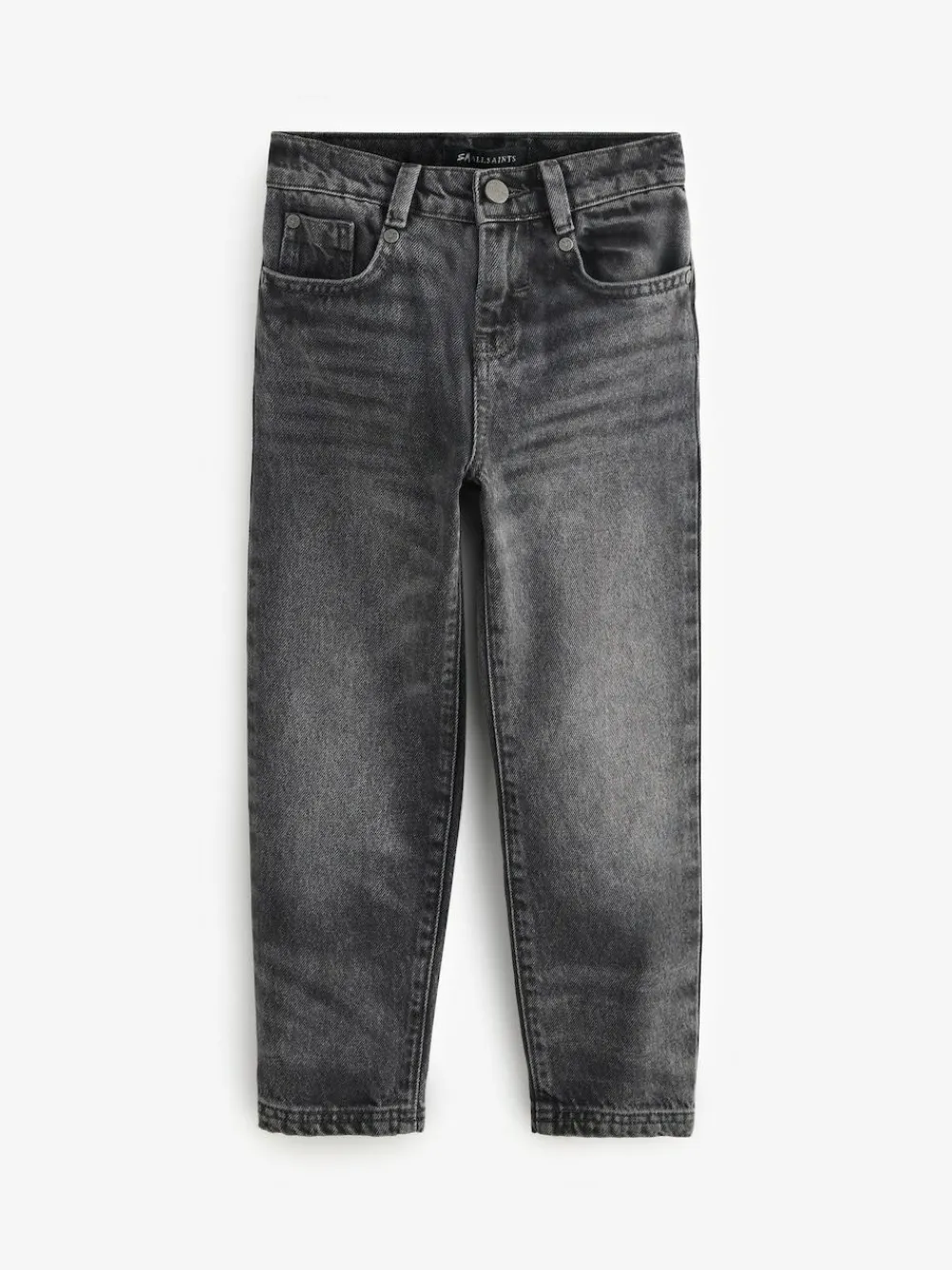 Online smALLSAINTS Charcoal Grey Boys Straight Fit Denim 100% Cotton Jeans