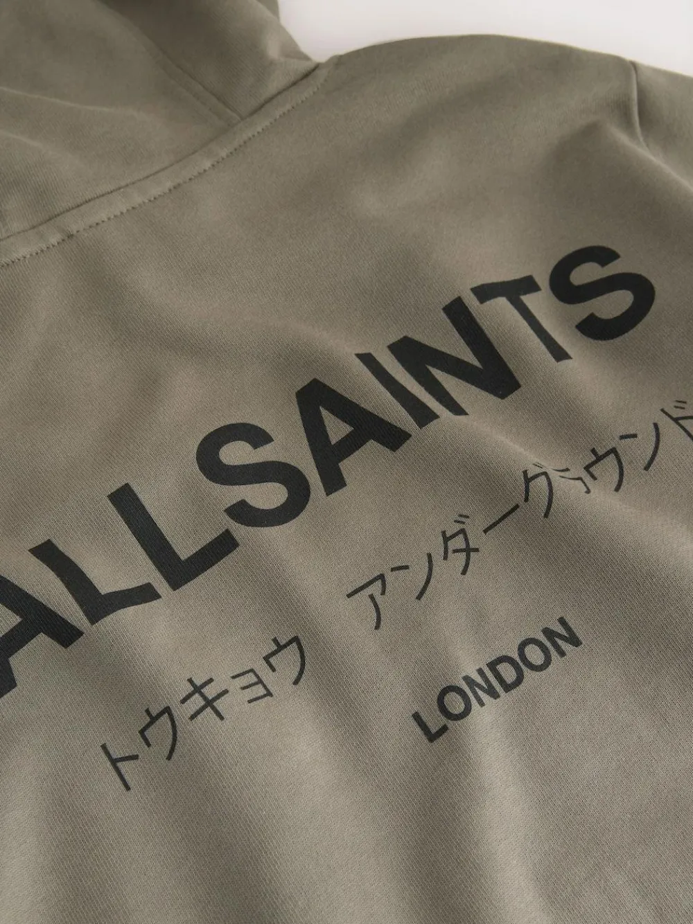 Discount smALLSAINTS Khaki Green Oversized Underground Pullover Hoodie