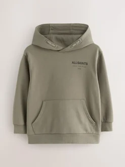 Discount smALLSAINTS Khaki Green Oversized Underground Pullover Hoodie