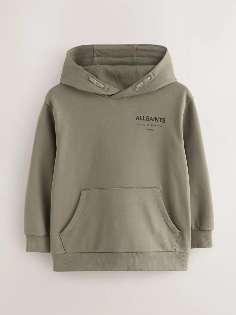 Discount smALLSAINTS Khaki Green Oversized Underground Pullover Hoodie