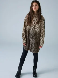 smALLSAINTS Leopard Lily Oversized Shacket^ Jackets & Coats|Snowsuits & Coats