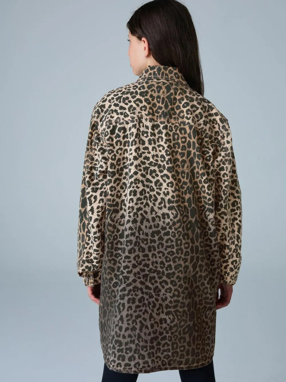 smALLSAINTS Leopard Lily Oversized Shacket^ Jackets & Coats|Snowsuits & Coats