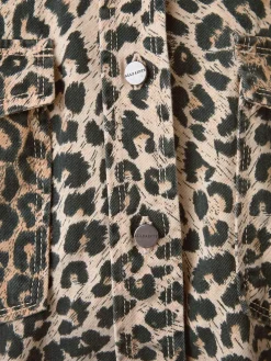 smALLSAINTS Leopard Lily Oversized Shacket^ Jackets & Coats|Snowsuits & Coats