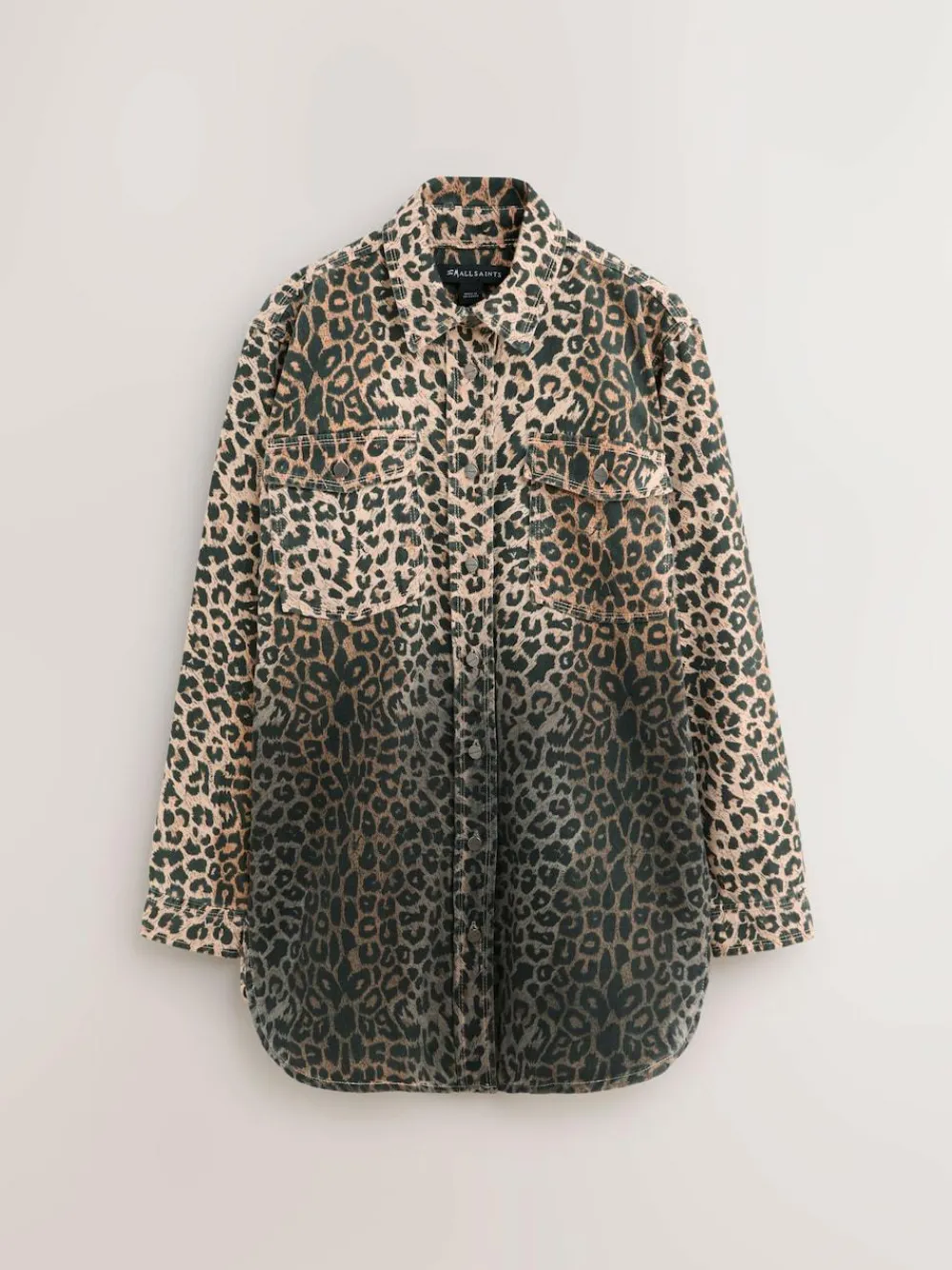 smALLSAINTS Leopard Lily Oversized Shacket^ Jackets & Coats|Snowsuits & Coats