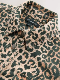 smALLSAINTS Leopard Lily Oversized Shacket^ Jackets & Coats|Snowsuits & Coats