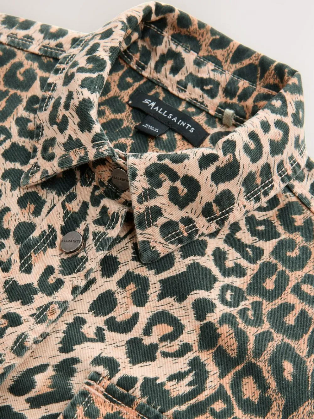 smALLSAINTS Leopard Lily Oversized Shacket^ Jackets & Coats|Snowsuits & Coats