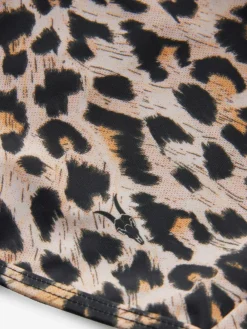 smALLSAINTS Leopard Print Logo Strappy Top Bikini Set^ Swimwear