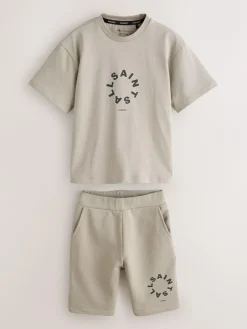smALLSAINTS Tierra T-Shirt and Sweat Shorts Set^BOY Shorts