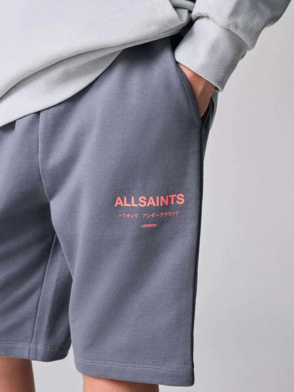 smALLSAINTS Mid Blue Underground Sweat Shorts^BOY Shorts