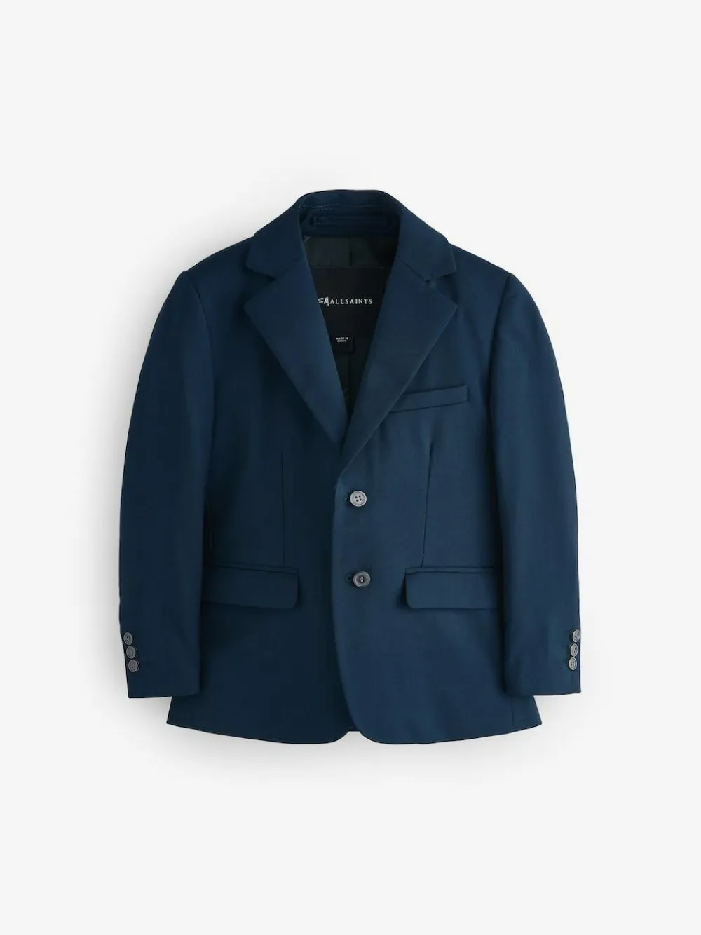 smALLSAINTS Navy Boys Slim Fit Moad Suit Jacket^BOY Occasionwear|Suits & Vest