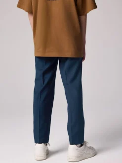 smALLSAINTS Navy Boys Slim Fit Moad Suit Trousers^BOY Suits & Vest