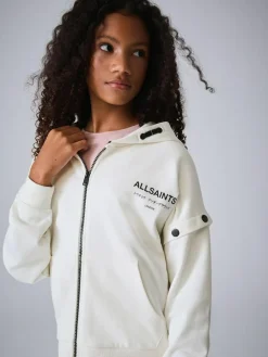 Hot smALLSAINTS Amphia Underground Zip Hoodie White