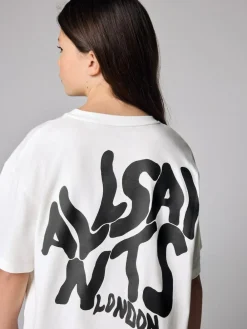 smALLSAINTS White/Snake Orlando Oversized T-Shirt and Cycling Shorts Set^ Shorts & Skirts