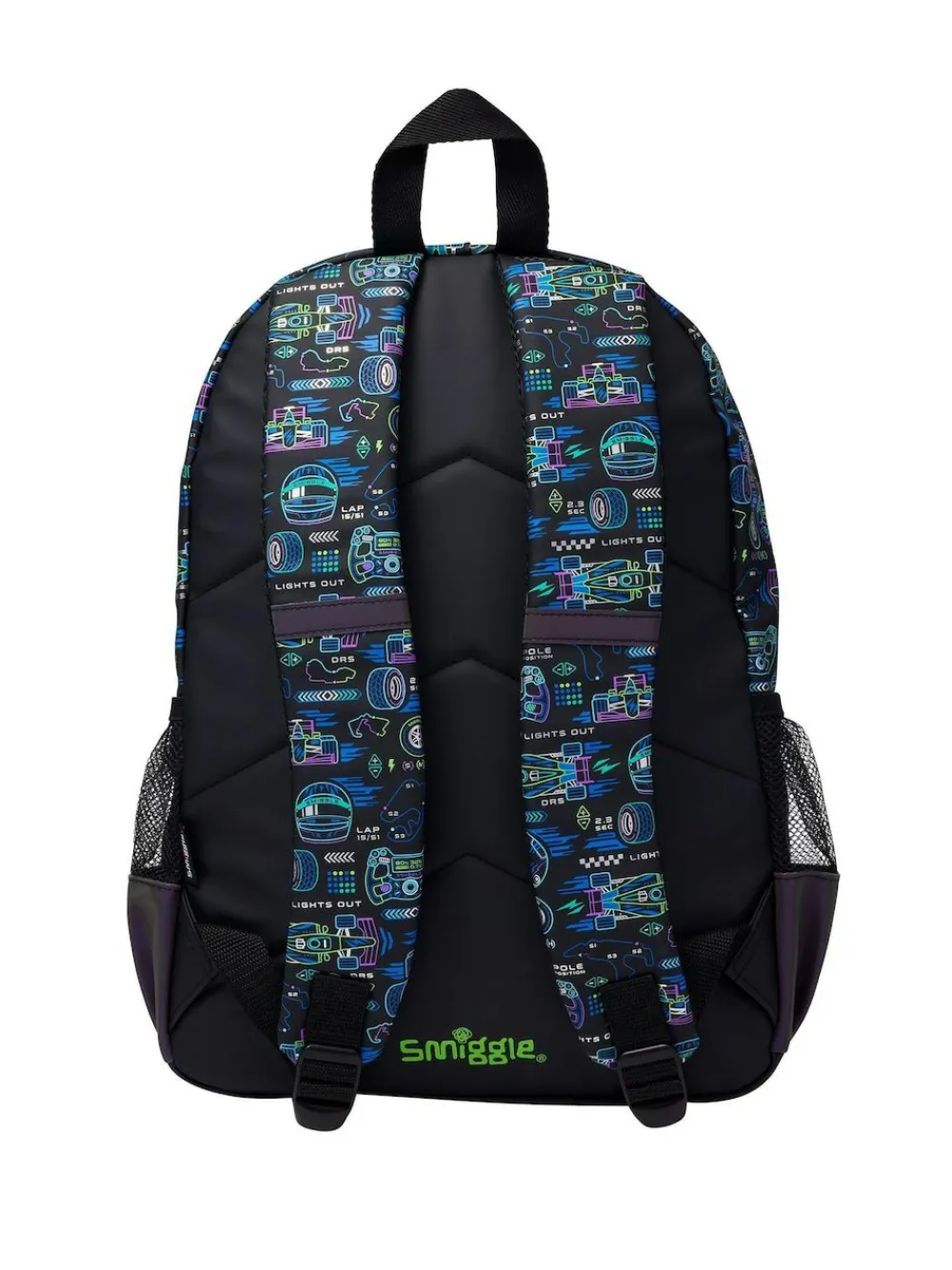 Smiggle Black Accelerate Classic Backpack^BOY Bags