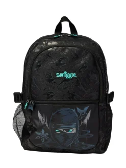 Smiggle Black All Stars Classic Attach Backpack^BOY Bags|Bags
