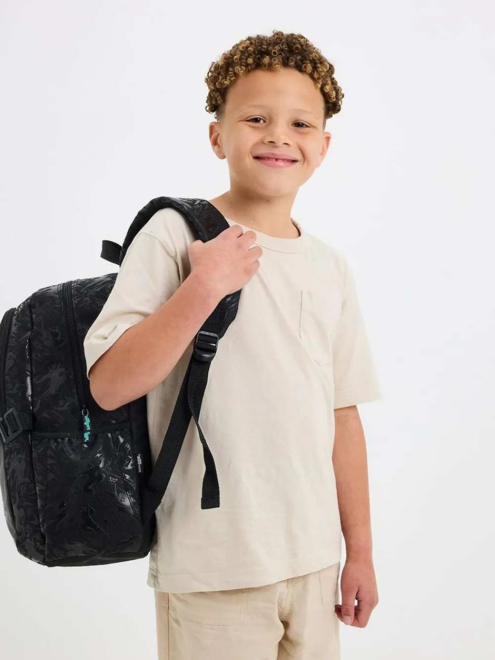Smiggle Black All Stars Classic Attach Backpack^BOY Bags|Bags
