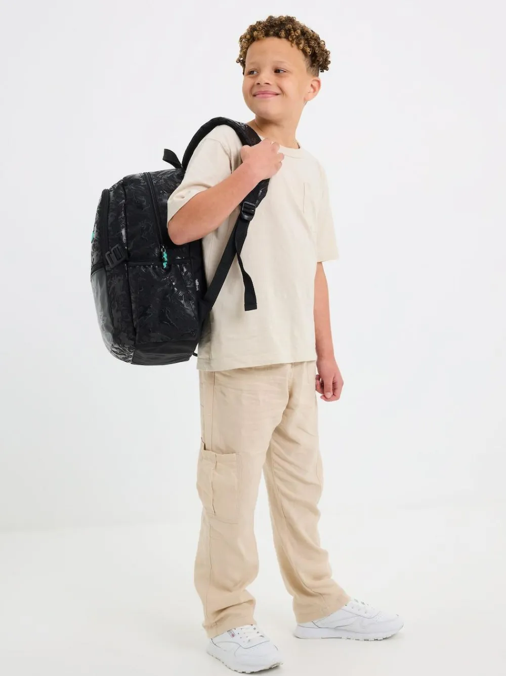 Smiggle Black All Stars Classic Attach Backpack^BOY Bags|Bags