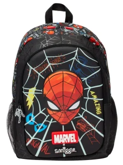Smiggle Black Spider-Man Classic Backpack^ Bags
