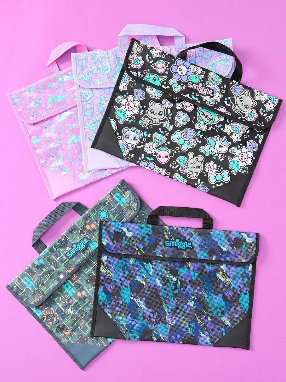 Sale Smiggle Trailblazer Book Bag Black