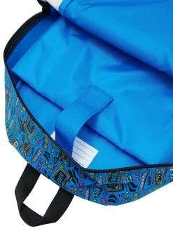 Outlet Smiggle Blue Eclipse Classic Attach Backpack
