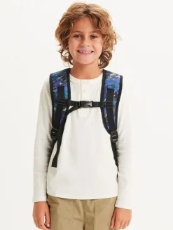 Sale Smiggle Trailblazer Foldover Attach Backpack Blue