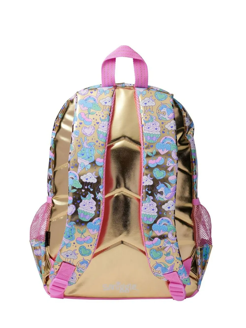 Smiggle Gold Radiant Classic Backpack^ Bags