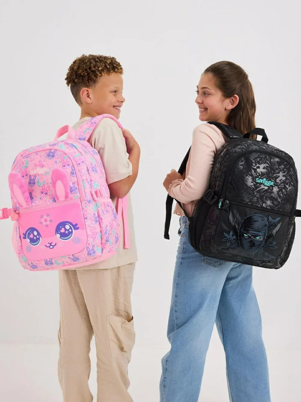 Smiggle Pink All Stars Classic Attach Backpack^BOY Bags|Bags