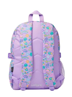 Smiggle Purple All Stars Classic Attach Backpack^BOY Bags|Bags