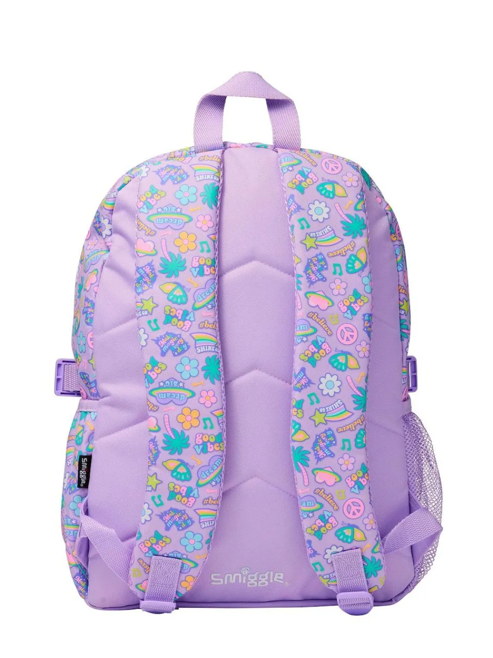 Smiggle Purple All Stars Classic Attach Backpack^BOY Bags|Bags