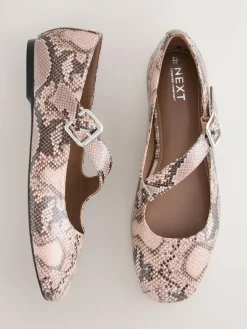 Best Next Forever Comfort® Asymmetric Mary Jane Shoes Snake
