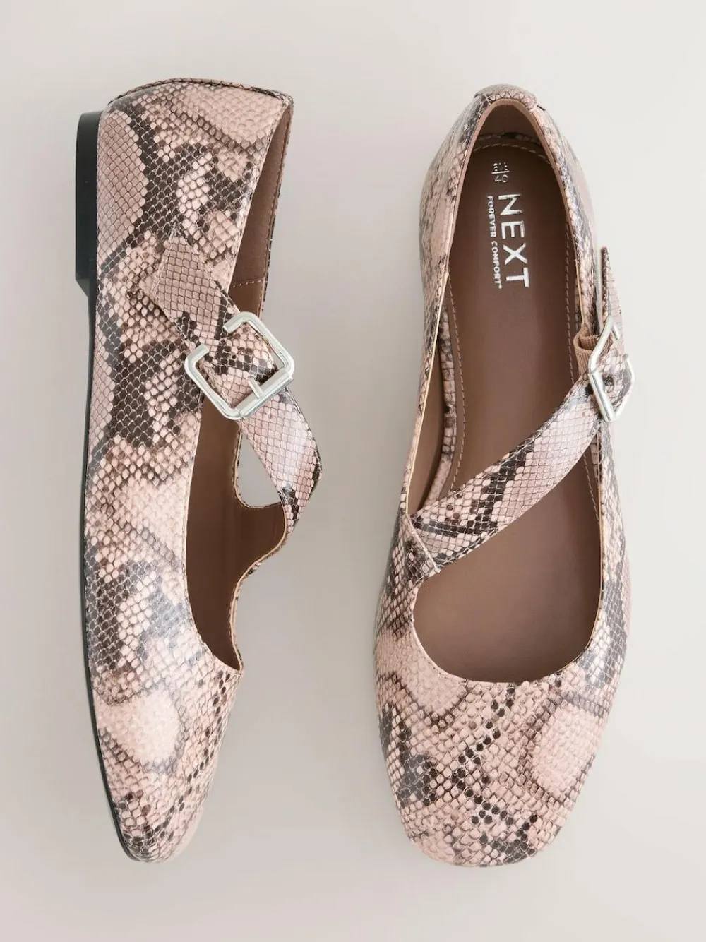 Best Next Forever Comfort® Asymmetric Mary Jane Shoes Snake